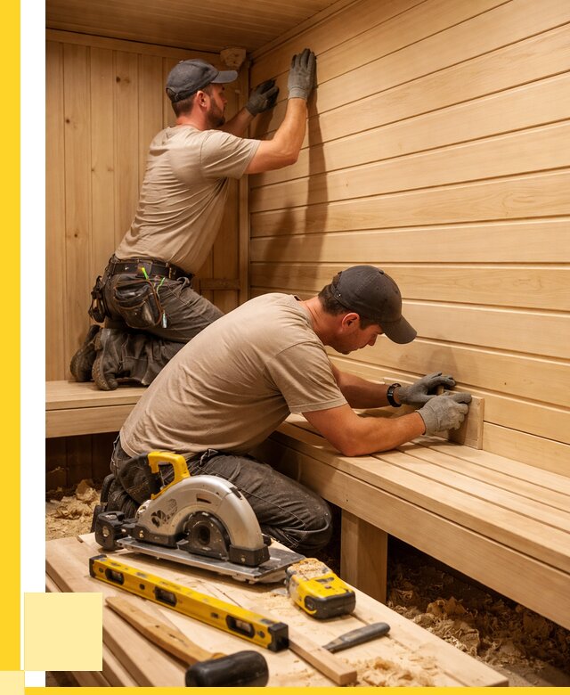 Обшивка саун вагонкой в Балахне от 2612 р. | ЭриданБлх