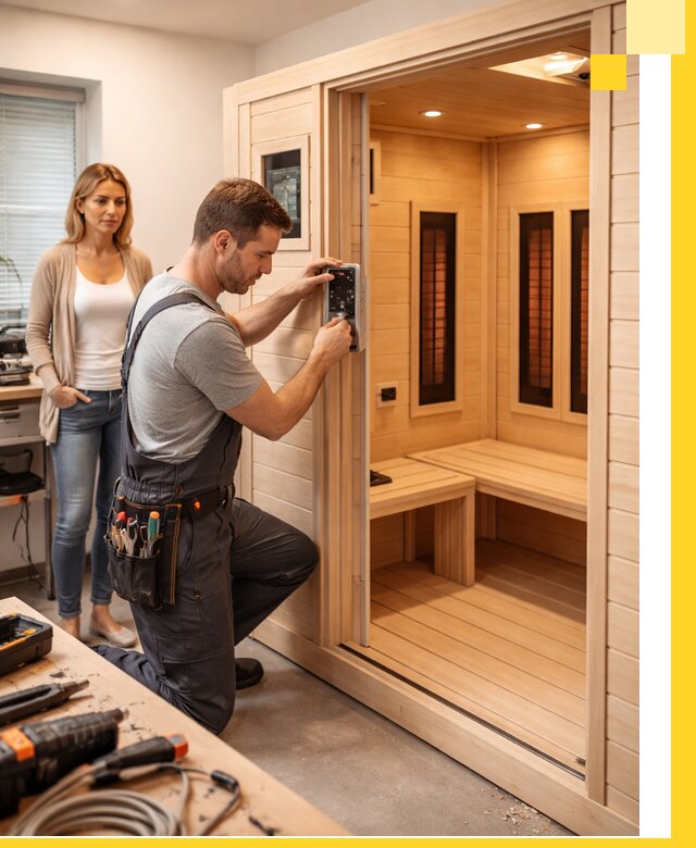 Инфракрасные сауны под ключ в Балахне продажа и установка