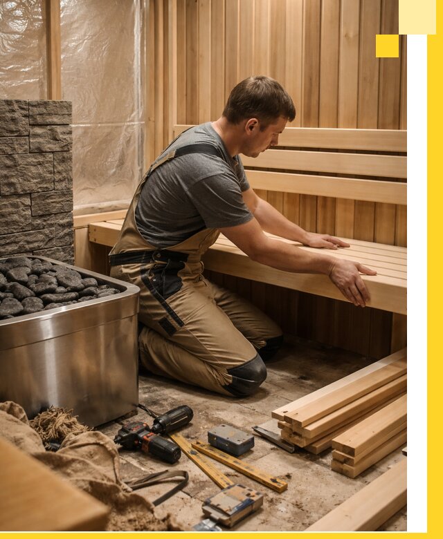 Сауны для дома под ключ с проектированием и монтажом в Балахне