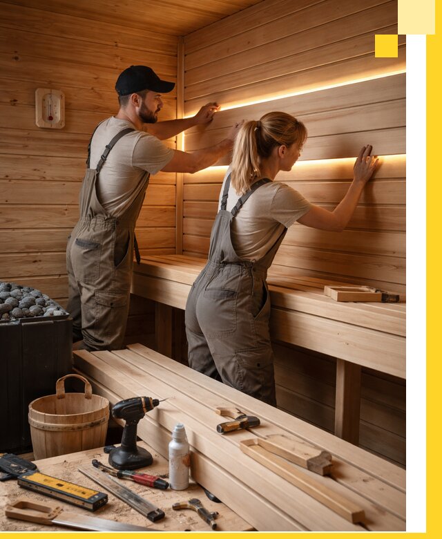 Дизайн саун и бань под ключ с индивидуальным проектом в Балахне