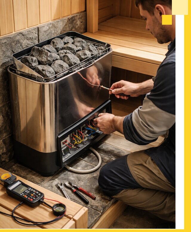 Продажа и установка электрокаменок для саун в Балахне