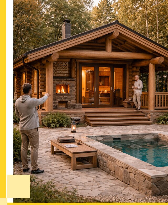 Проекты бань и хамам в Балахне от 26120 р. | ЭриданБлх