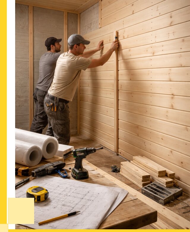 Обшивка бани вагонкой в Балахне от 1254 р., ЭриданБлх