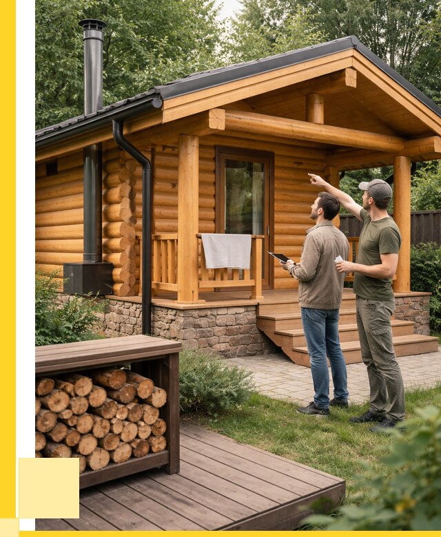 Бани для дачи под ключ в Балахне от 261200 р. | ЭриданБлх