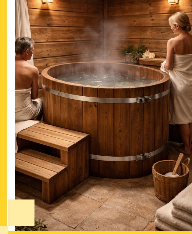 Бани с купелью под ключ в Балахне от 470160 р. | ЭриданБлх