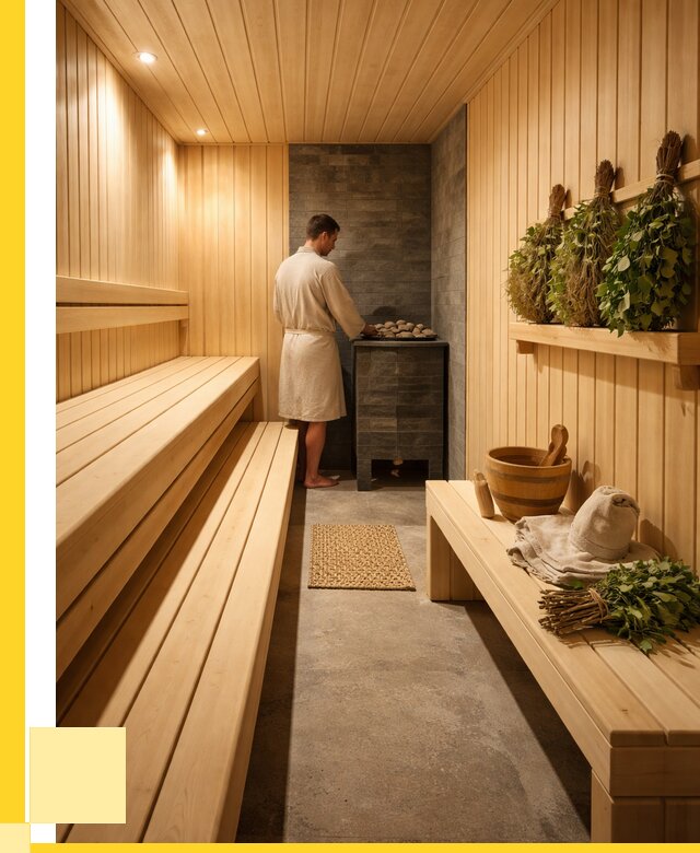 Отделка парной под ключ в Балахне от 365680 р. | ЭриданБлх