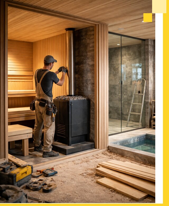 Полное строительство банных комплексов под ключ в Балахне