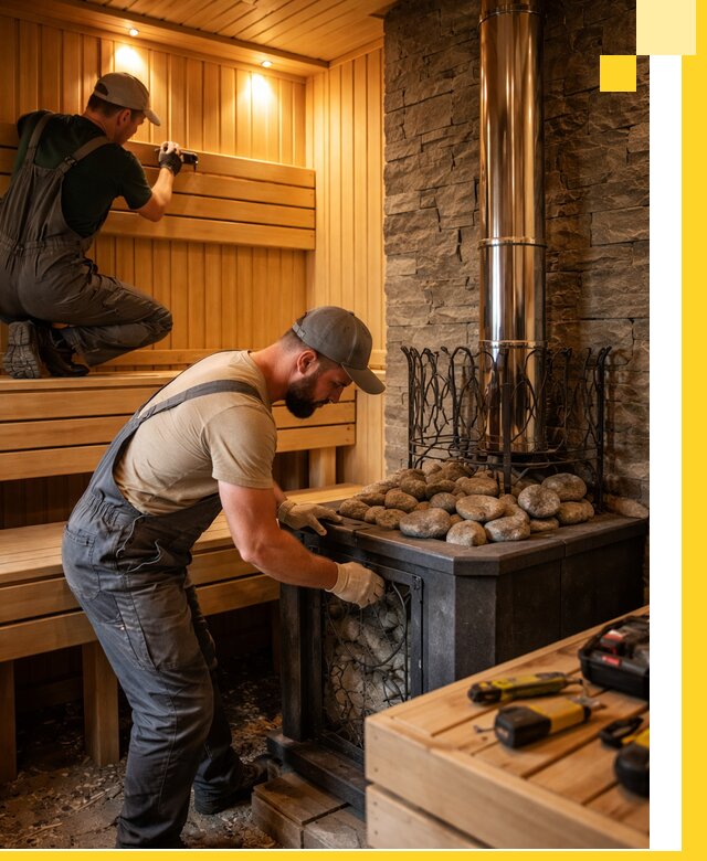 Комплексный дизайн бань, саун и зон отдыха в Балахне