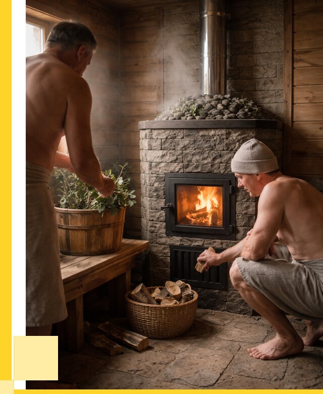 Банные печи под ключ в Балахне от 47016 р. | ЭриданБлх кирпичная