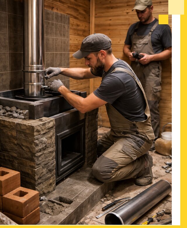 Изготовление и установка банных печей под ключ в Балахне