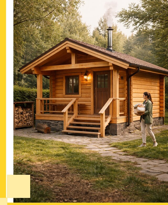 Купить баню под ключ в Балахне от 679120 р. | ЭриданБлх