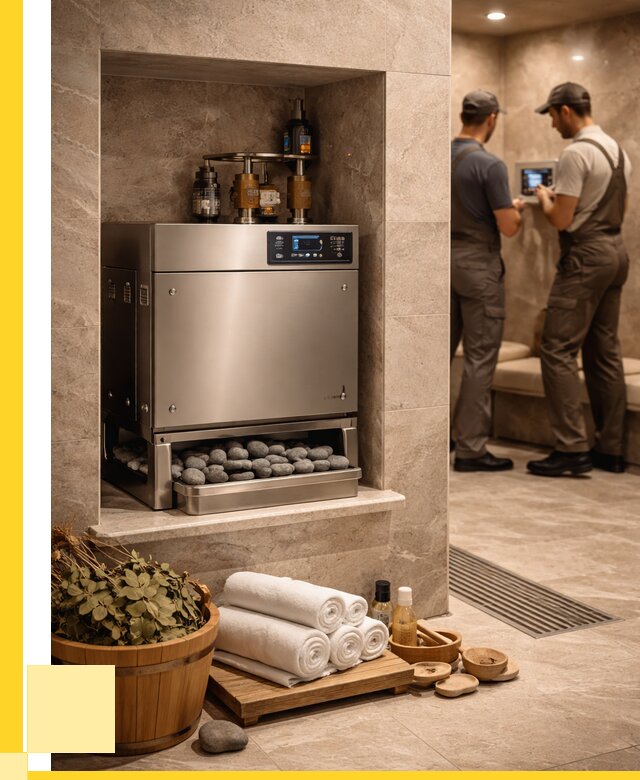 Парогенераторы для хамама в Балахне от 78360 р. | ЭриданБлх