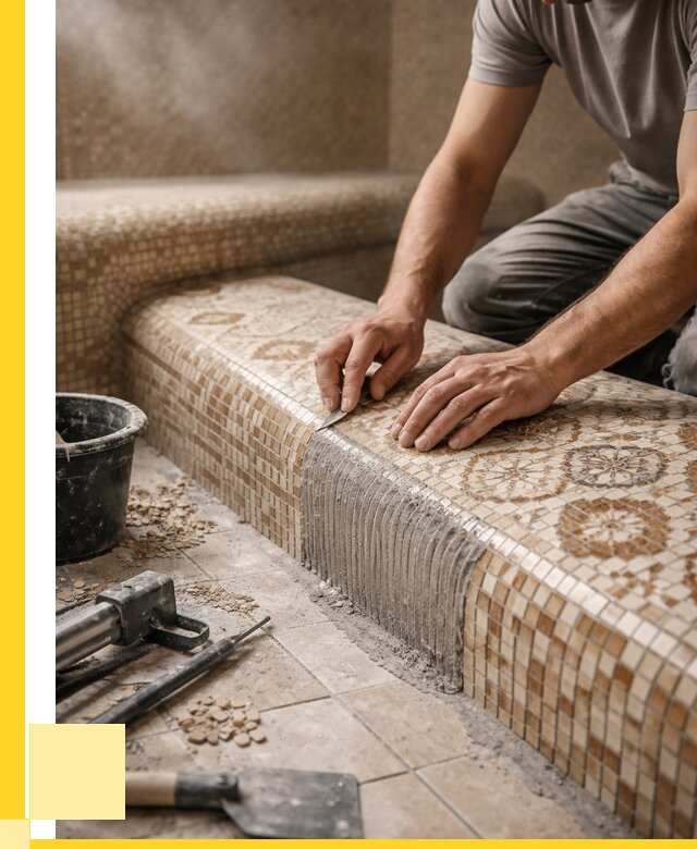 Плитка для хамама под ключ в Балахне от 3657 р. | ЭриданБлх