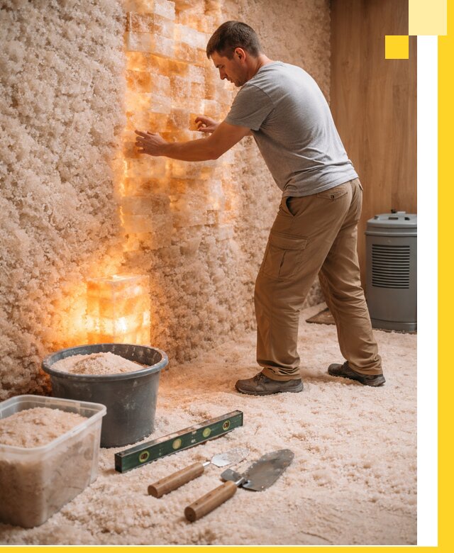 Проектирование и монтаж соляных комнат в Балахне под ключ